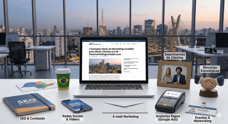 7 exemplos reais de marketing contábil para atrair clientes em SP