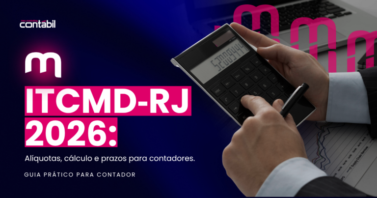 ITCMD-RJ 2026: alíquotas, cálculo e prazos para contadores
