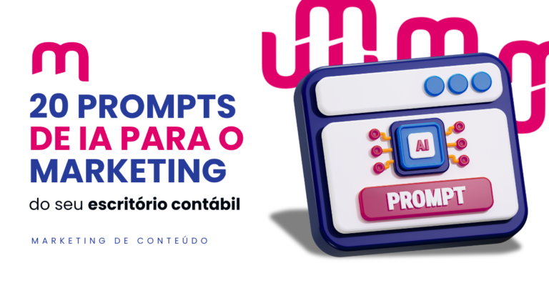 20 prompts de IA para o marketing do escritório contábil